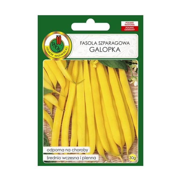 O.Fasola żółta Galopka 30g.  PL414/32/17672/6134/A ST d.w.01/26 z.k.85%