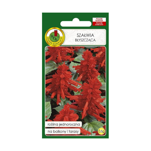 O.Szałwia błyszcząca czerwona 0,5g