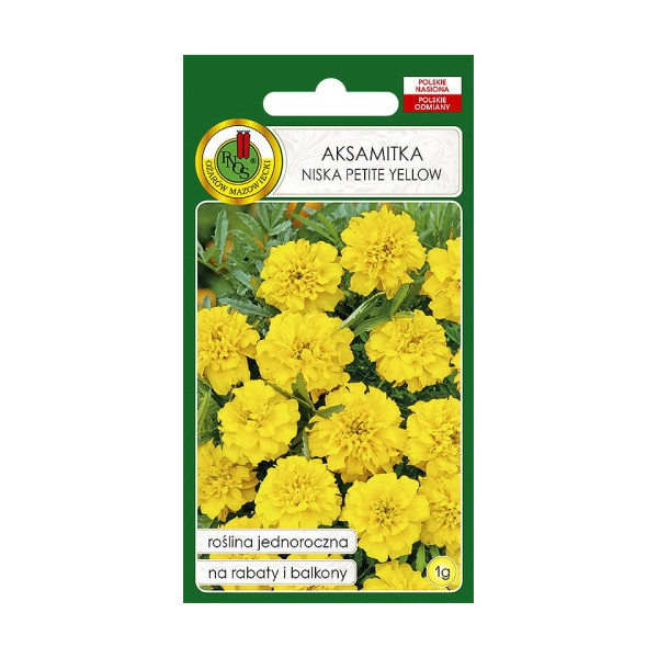 O.Aksamitka pełna Petite Yellow 1g