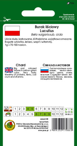 O.Burak liściowy Lucullus 5g  4.371.594 ST d.w.07/26 z.k.85%