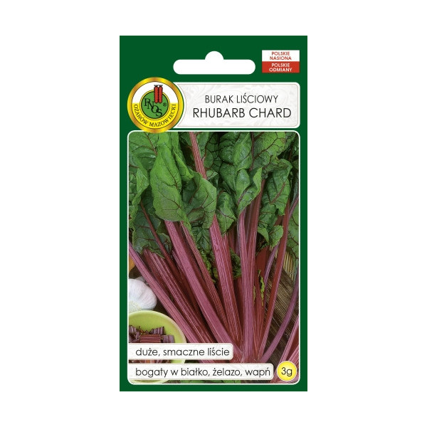 O.Burak liściowy Rhubarb Chard 3g. 78203CGN0EP ST d.w.09/26 z.k.85%