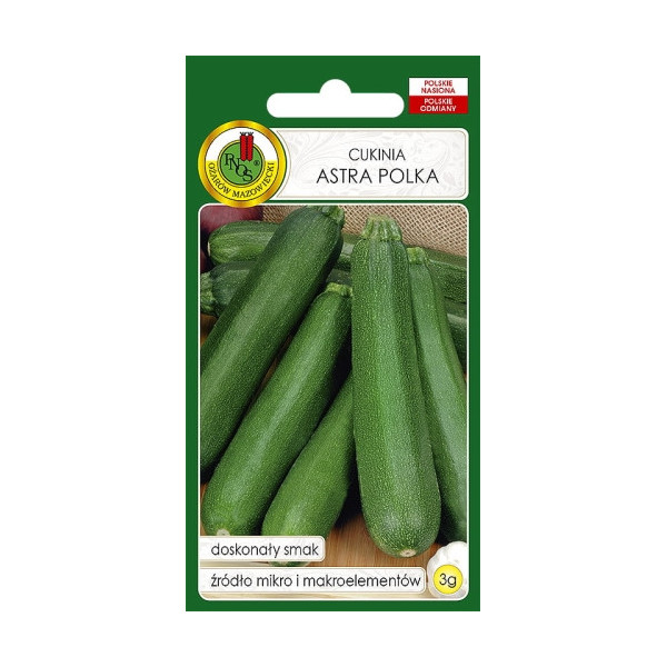 O.Cukinia Astra Polka 3g  PL714/32/17672/7096/A ST d.w.11/26 z.k.88%