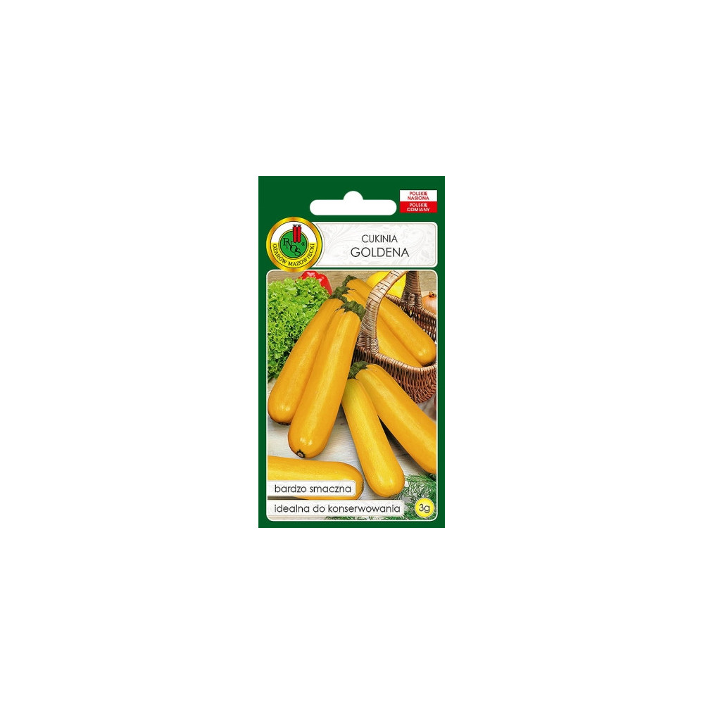 O.Cukinia zwycz.Goldena 3g  PL414/32/17676/6091/A st d.w.09/26 z.k.96%