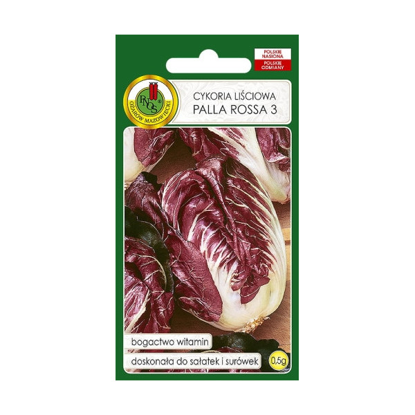 O.Cykoria liściowa Palla Rossa 0,5g 86XB ST d.w.07/26 z.k.70%