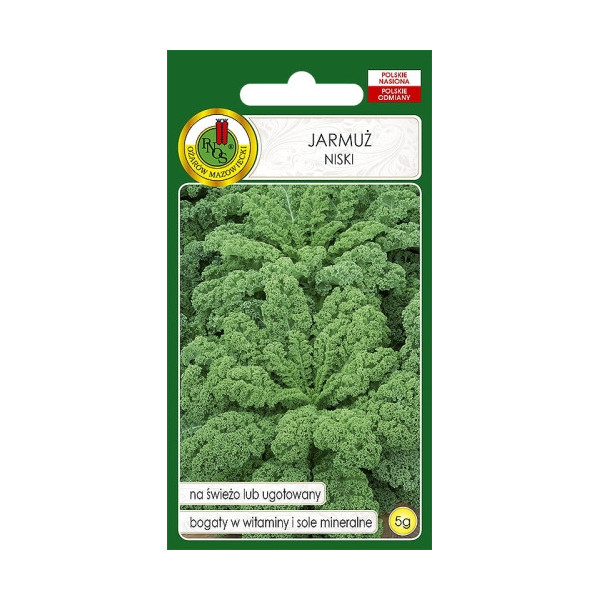 O.Jarmuż Dwarf Green Curled 5g  0143343CIN0FX st d.w.03/26 z.k.94%