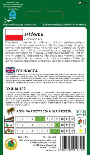 O.Jeżówka Biała White Swan 1g