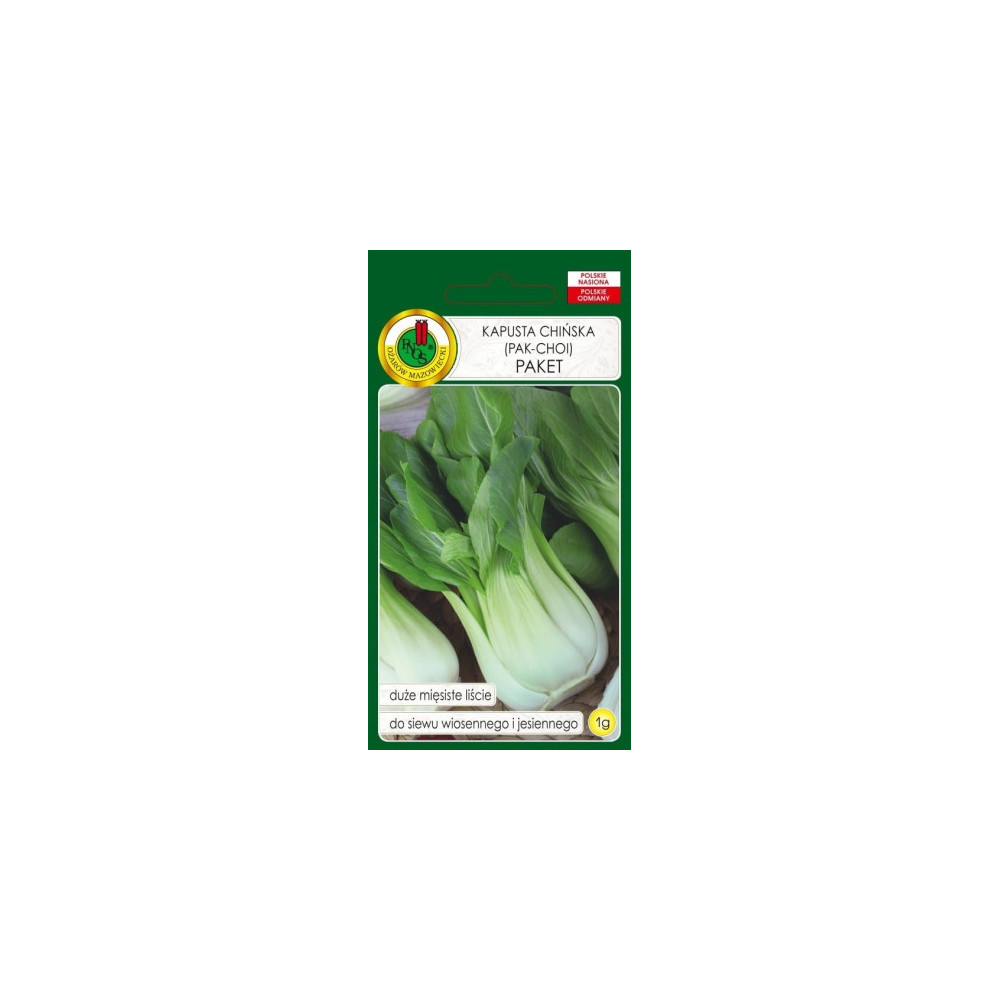 O.Kapusta Pak Choi Paket 1g 0704N952 st d.w.03/26 z.k.91%