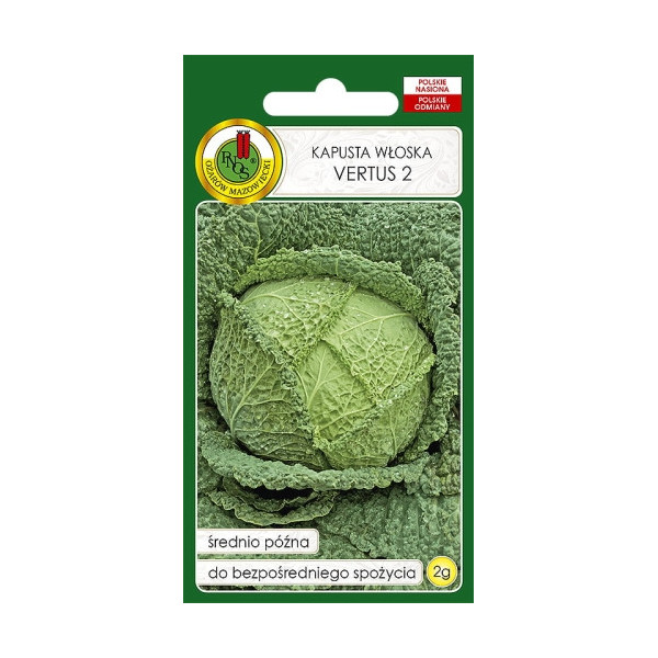 O.Kapusta włoska Vertus 2  2g  BISTT1225S20 st d.w.06/26 z.k.89%