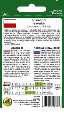 O.Lawenda lekarska 0,2g