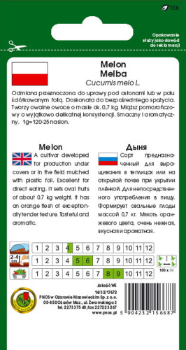 O.Melon Melba 2g  PL430/12/210/L283/A st d.w.03/26 z.k.87%