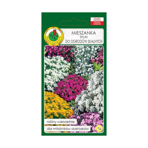 O.Mieszanka bylin do ogrod. skalnych 1g