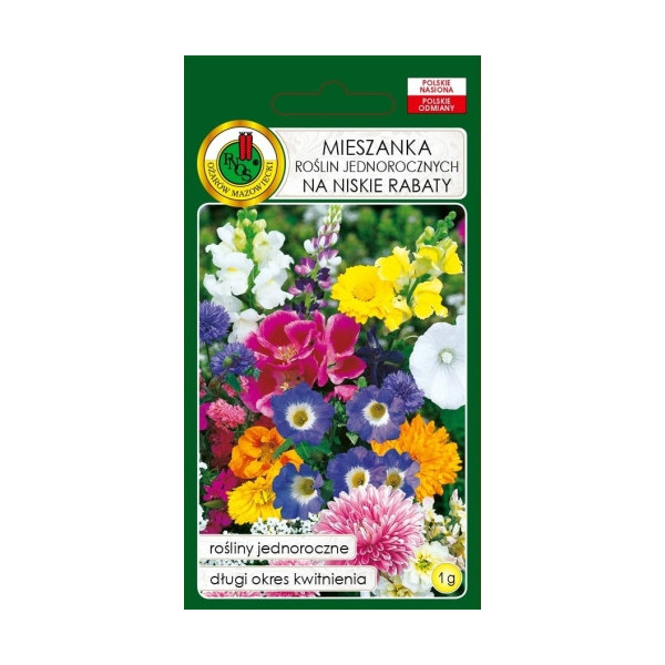 O.Mieszanka jednoroczna na niskie rabaty 1g