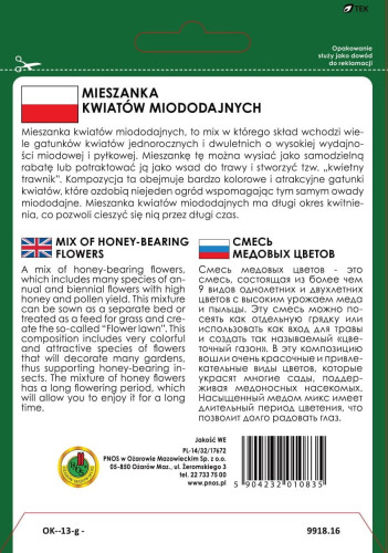 O.Mieszanka kwiatów miododajnych 20g