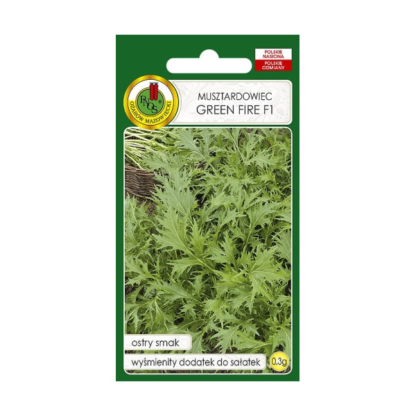 O.Musztardowiec Green fire F1 0,3g  57945  d.w.07/26 z.k.97%