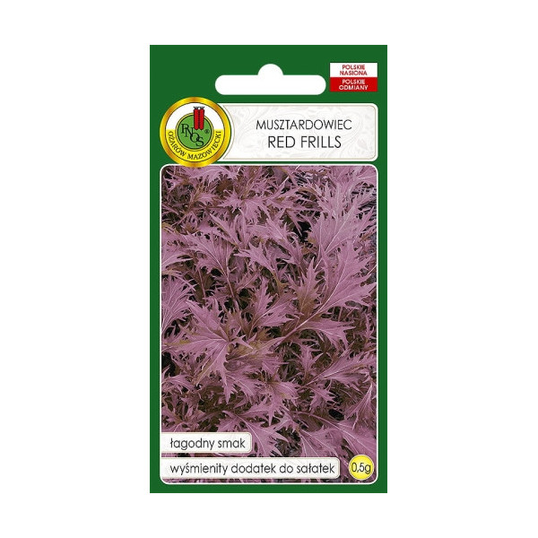 O.Musztardowiec Red Frills 0,5g 0001890 d.w.05/26 z.k.92%