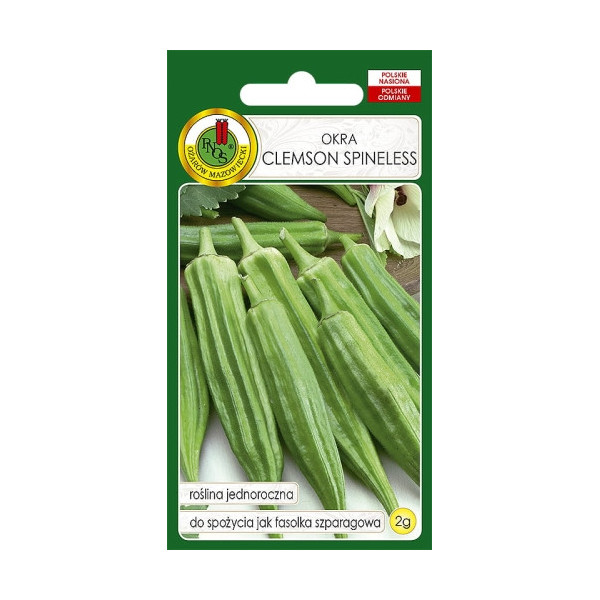 O.Okra clemson Spineless 2g  9390 d.w.03/26 z.k.85%