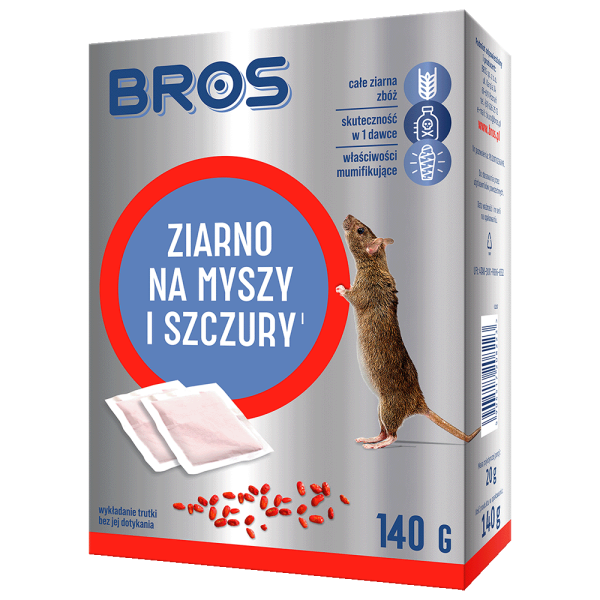 Ziarno na myszy i szczury 140g