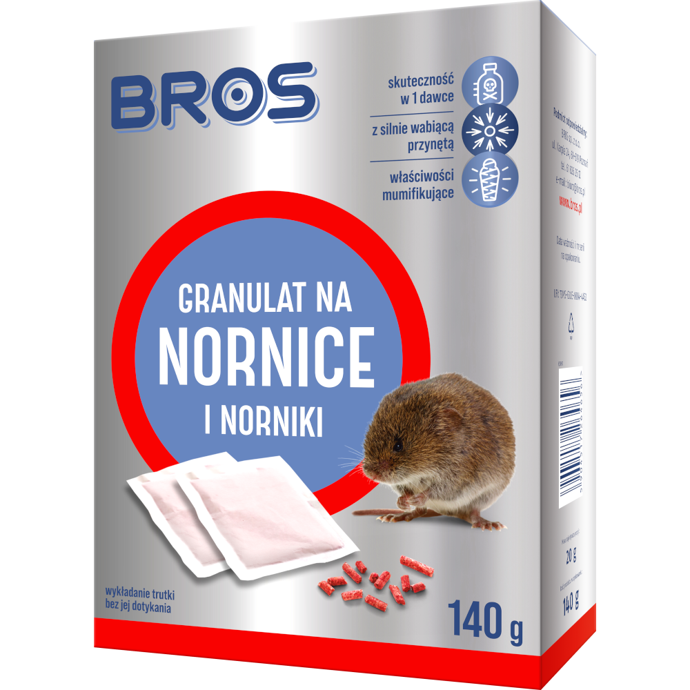 Nornit granulat na Nornice i Norniki 140g