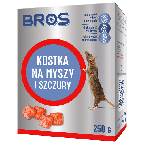 Kostka na myszy i szczury 250g