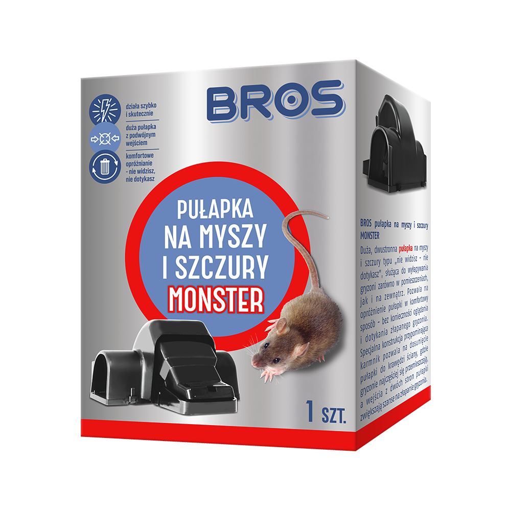 Pułapka na myszy i szczury MONSTER